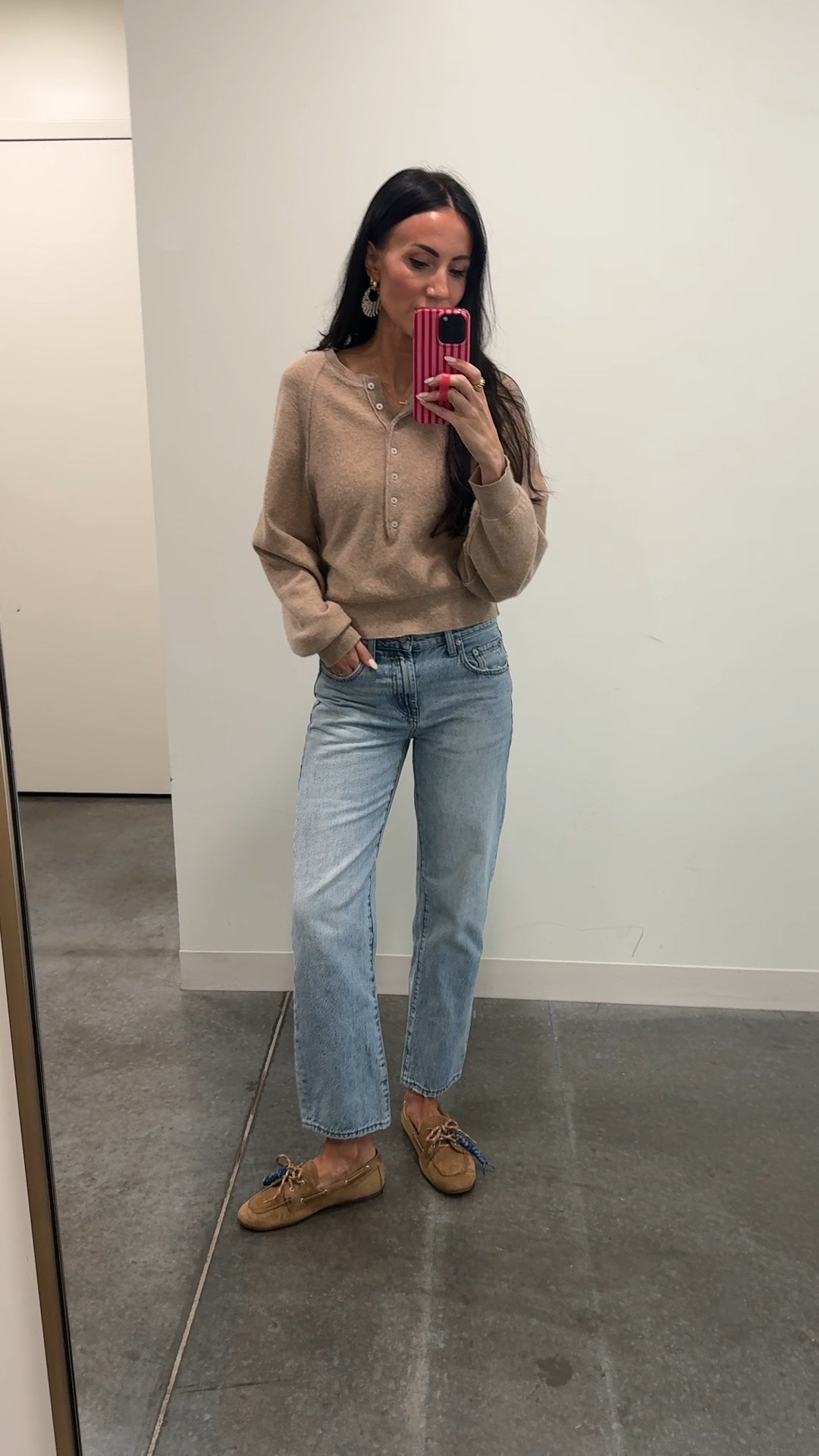 All of my favorite basics. Top is xs, pants fit tts.