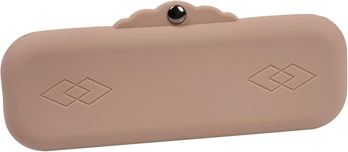 Silicone Makeup Brush Holder Bags: Cosmetic Case with Magnetic-Metal-Buttons for Travel, Makeup P... | Amazon (US)