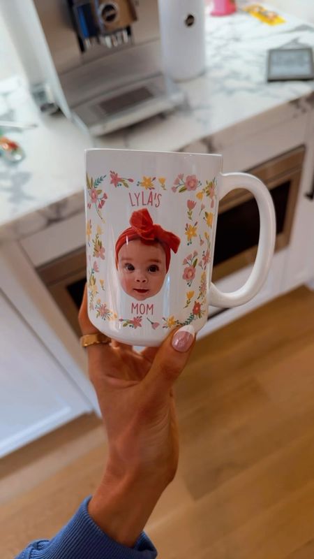 the most adorable personalized mug! 🥹 the perfect mother’s day gift!🩷 use code LAUREN10 for a discount! 