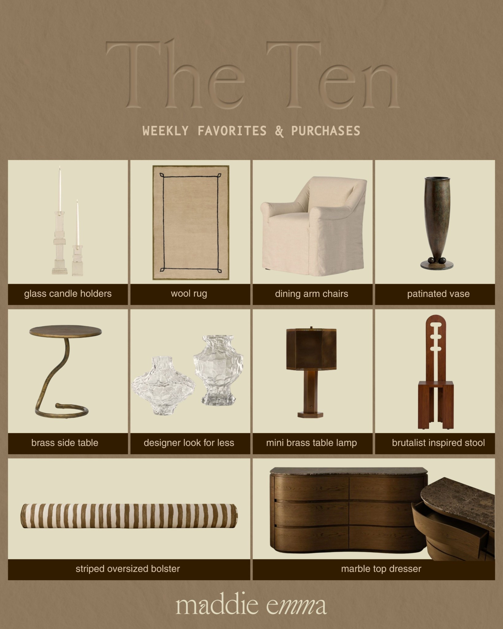 THE TEN: Sept 14’ marble top dresser: rachel donath remy dresser! 

#LTKHome