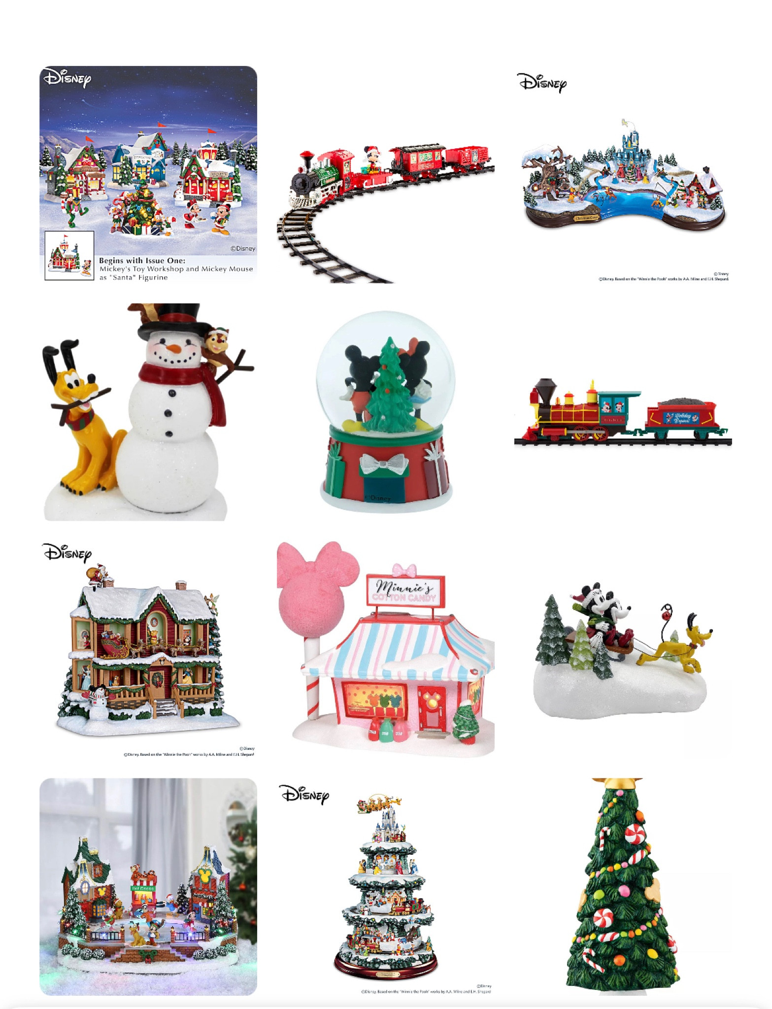 Curate the entire Disney Christmas village over time! 

#LTKGiftGuide #LTKhome #LTKHoliday