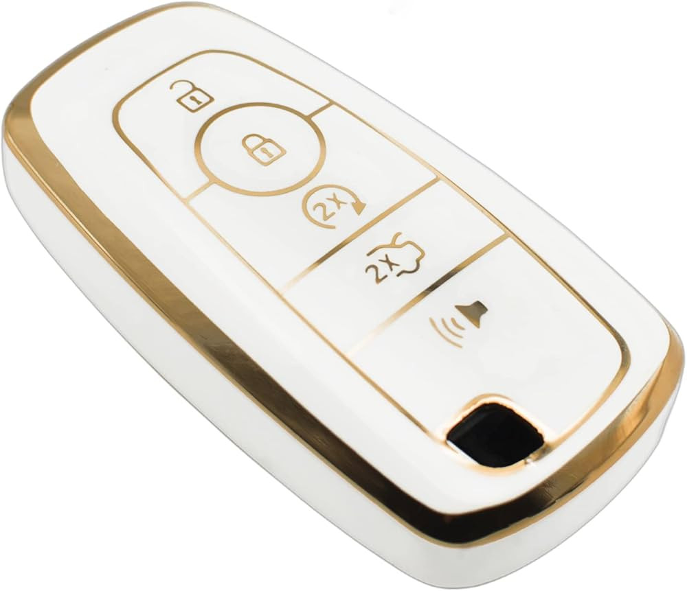 FEYOUN Key Fob Cover Compatible with Ford Escape Expedition Explorer F-150 F-250 F-350 F-450 F-55... | Amazon (US)