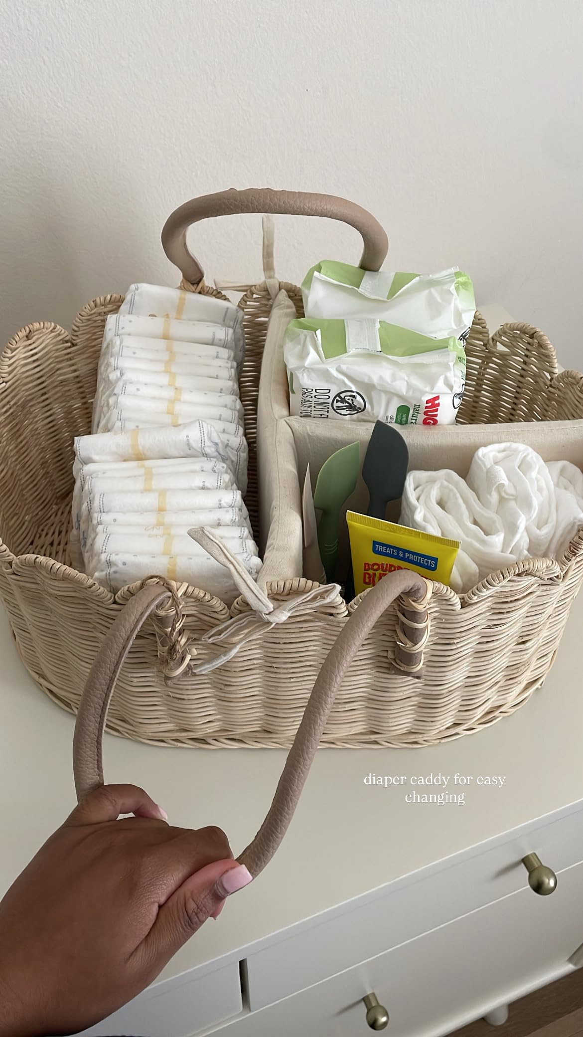 Simplify diaper changes with this chic caddy, perfect for keeping everything organized and within reach 🤍
#babyessentials #newbornessentials #babymusthaves #babyregistry #registrymusthaves #newmomlife #momtobe #firsttimemom #amazonbaby #amazonfinds #momfinds #newbornprep #babygear #nurseryessentials 

 #LTKBaby #LTKBump #LTKKids