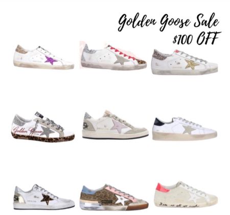 Golden goose shoe sale 

#LTKshoecrush #LTKitbag #LTKFind