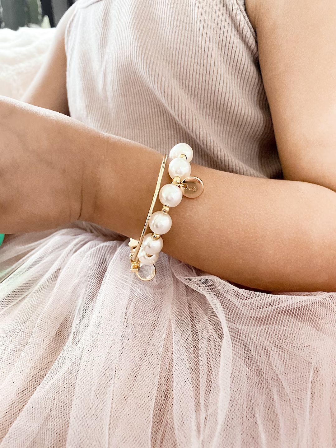 Flower Girl Bracelet | Pearl Little Girl Bracelet | Flower Girl Proposal Gift | Custom Pearl Brac... | Etsy (US)