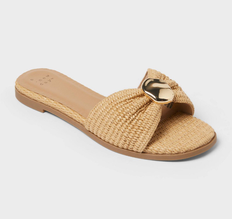 Spring sandals - ON SALE, $30, raffia slides 


@Target #springshoes  #raffia #raffiaslides #spring #under30 #slides #springsandals #LTKSaleAlert

#LTKSeasonal #LTKOver40 #LTKU