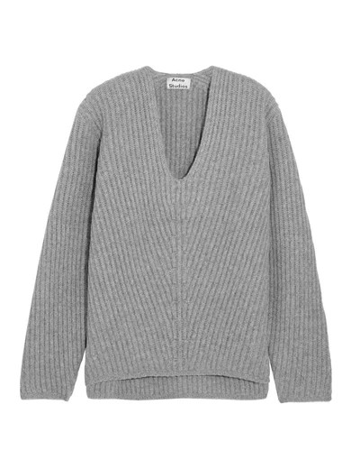 Deborah oversized ribbed wool sweater | NET-A-PORTER (US)