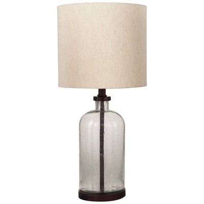 Bandile Table Lamp Clear/Bronze - Signature Design by Ashley | Target