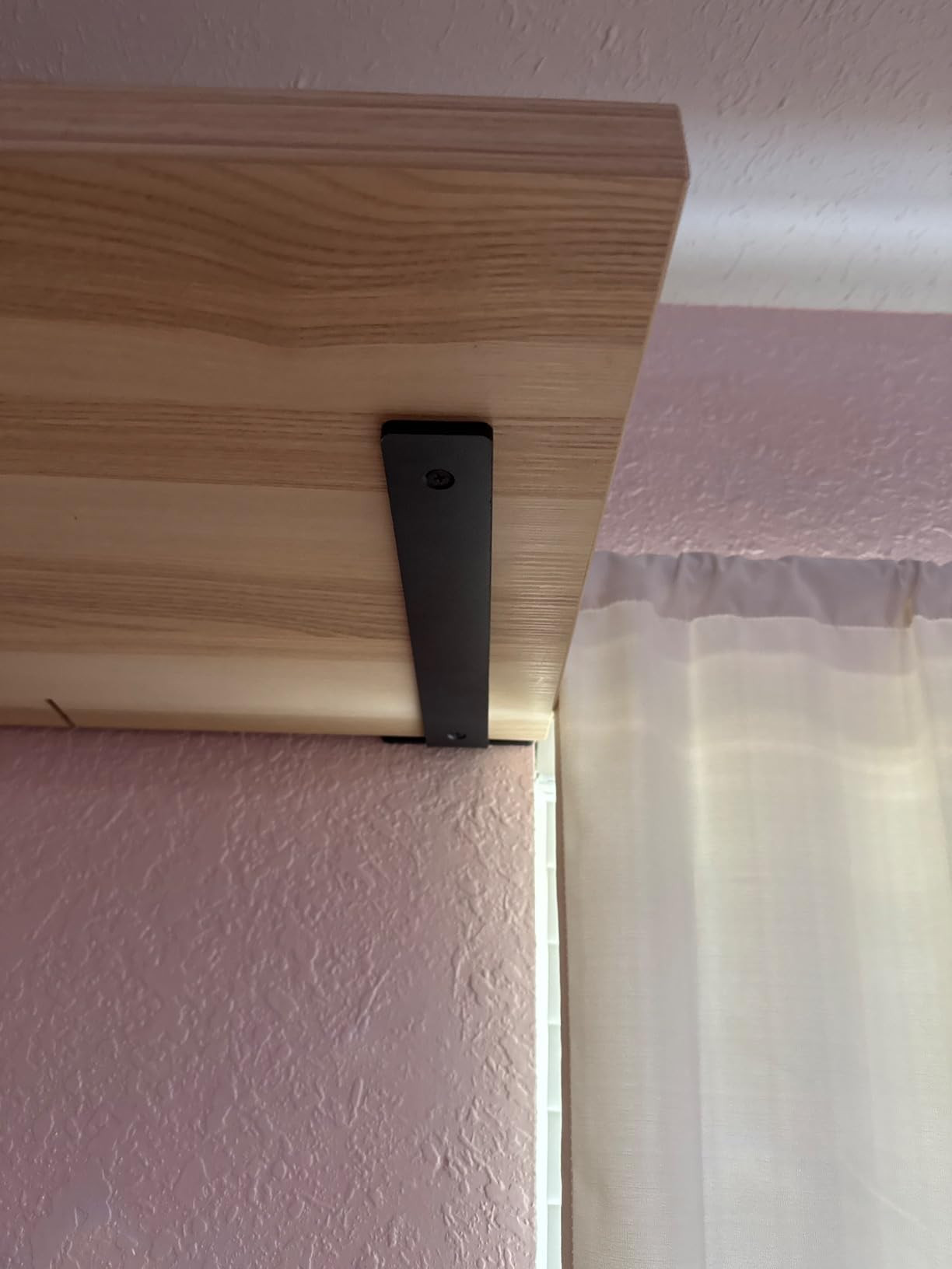 Heavy Duty Floating Shelf Bracket (6 inch-6 Pack) with (1/4”-Thick) Metal Black, Holds 160+lb, ... | Amazon (US)