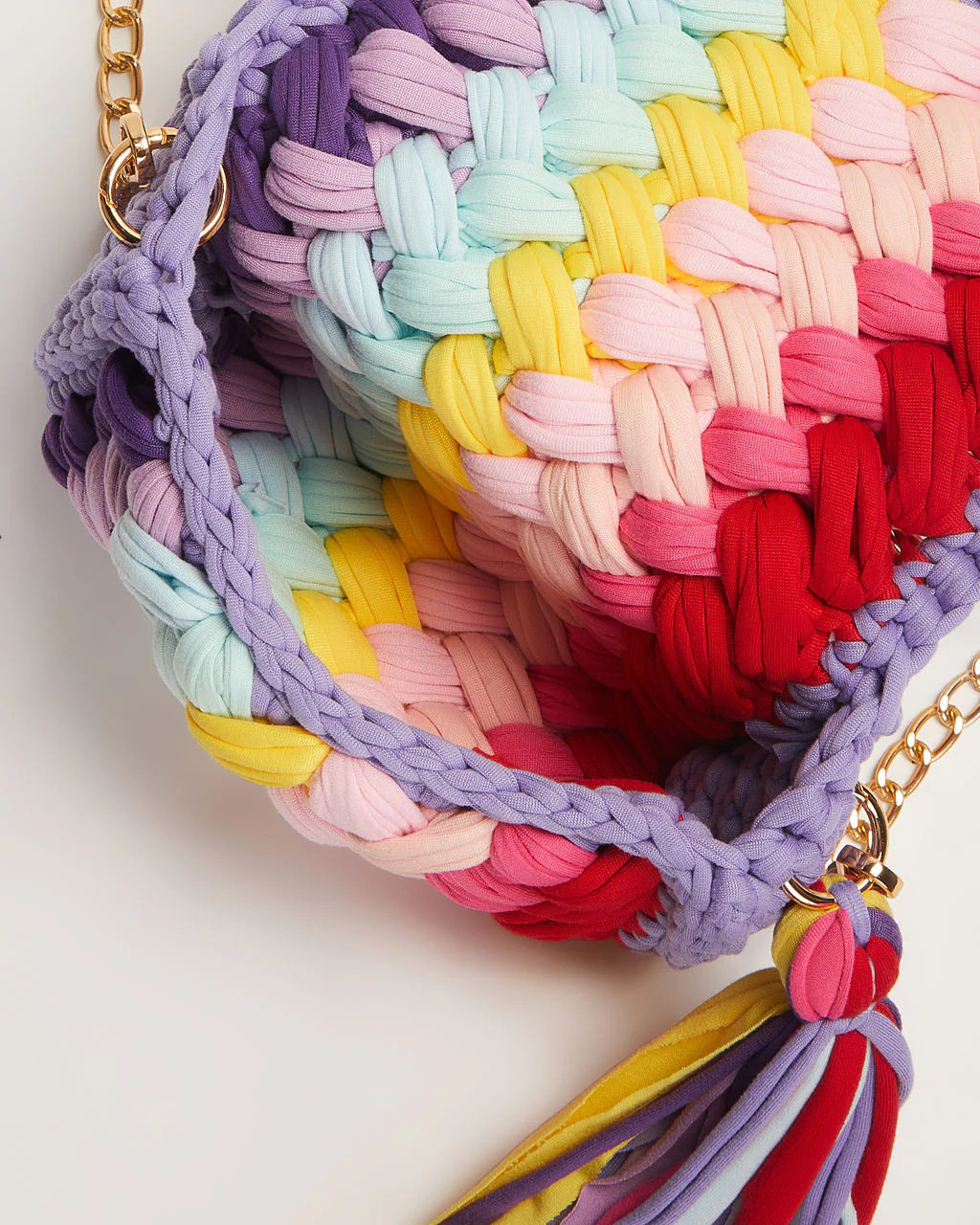 Rainbow Braided Top Handle Bag | VICI