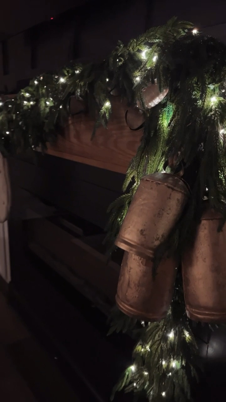 Coziest of cozy 🌲✨🎅🏻 bring on all the holiday decor🙏🏼 I absolutely LOVE how this garland turned out! 

Home decor / amazon / Kirklands / vintage / neutrals / cozy home / Christmas decor inspo / Holley Gabrielle 

#LTKfindsunder50 #LTKHoliday #LTKhome