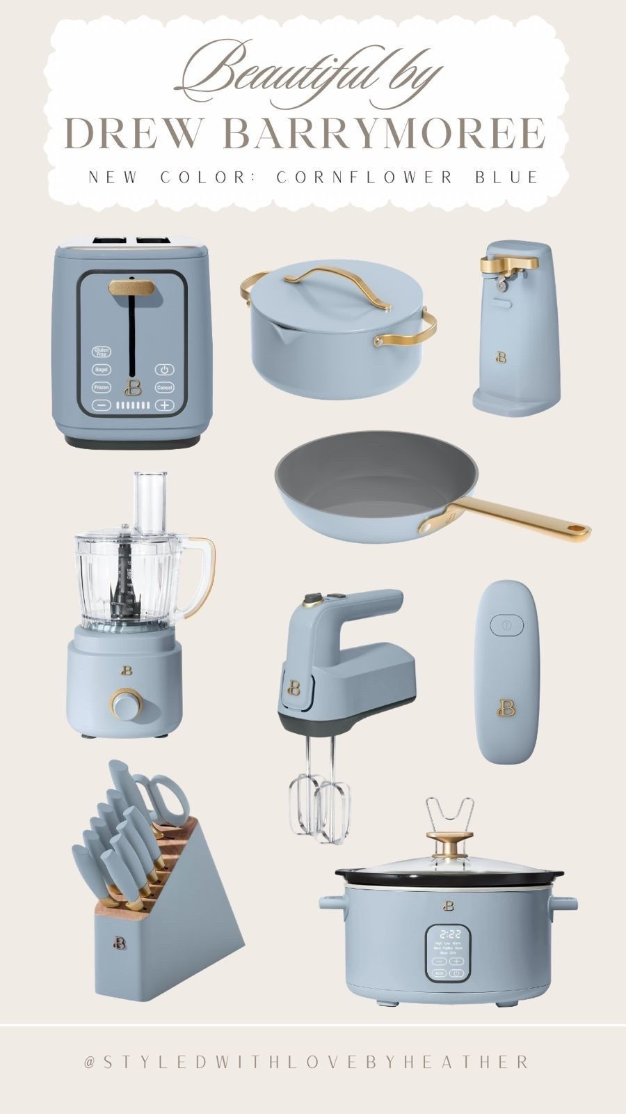 Okay but how pretty is this blue 😍
Such a soft, calming color and the gold details make it feel way more expensive than it is.

If you’re refreshing your kitchen, this is such a good find 🤍

Everything linked in my LTK ✨

#LTKMothersDay #LTKHome #LTKfoodie
