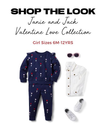✨Shop The Look: Janie and Jack Valentine Loves Collection for Girls✨

Dress up for this upcoming Valentine’s or Galentine’s Day!

A Snoopy print sweatshirt to love, from our limited edition PEANUTS collection. In soft French terry with ruffle shoulders, just because. Sizes 6M-12YRS.

Home decor 
Valentines 
Valentine’s decor
Valentines Day decor
Holiday decor
Bar decor
Bar essentials 
Valentine’s party
Galentine’s party
Valentine’s Day essentials 
Galentine’s Day essentials 
Valentine’s party ideas 
Galentine’s party ideas
Valentine’s birthday party ideas
Valentine’s Day gift guide 
Galentine’s Day gift guide 
Backyard entertainment 
Entertaining essentials 
Party styling 
Party planning 
Party decor
Party essentials 
Kitchen essentials
Valentine’s dessert table
Valentine’s table setting
Housewarming gift guide 
Just because gift
Valentine’s Day outfits inspo
Family photo session outfit ideas
Kids fashion 
Kids dresses
Winter outfits 
Valentine’s fashion
Party backdrop ideas
Balloon garland 
Amazon finds
Amazon favorites 
Amazon essentials 
Amazon decor 
Etsy finds
Etsy favorites 
Etsy decor 
Etsy essentials 
Shop small
XOXO
Be mine
Girl Gang
Best friends
Girlfriends
Besties
Valentine’s Day gift baskets
Valentine Cards
Valentine Flag
Valentines plates
Valentines table decor 
Classroom Valentines 
Party pennant flags
Gift tags
Dessert table decor
Tablescape
Party favors
Pottery Barn Kids
Nursery decor
Kids bedroom decor 
Playroom decor
Bachelorette party decor
Bridal shower decor 
Glamfete
Tablecloth backdrop 
Valentines sweets
Sugarfina
Wood Signs
Heart sunglasses
West Elm
Glass boxes
Jewelry box
Lip balloon
Heart balloon 
Love balloon
Balloon tassel
Cake topper
Cake stand
Meri Meri 
Heart tumbler
Drink stirrers
Reusable straws
Chicwish
Pink heart sweater
Heart purse
Valentine pennant
Dress
Cuddle and kind doll
Jean jacket
Sneakers

#LTKBeMine #LTKGifts 
#LTKGiftGuide #LTKHoliday  
#liketkit #LTKbaby #LTKFind #LTKstyletip #LTKunder50 #LTKunder100 #LTKSeasonal #LTKsalealert #LTKbump #LTKwedding #LTKshoecrush

#LTKkids #LTKfamily #LTKhome