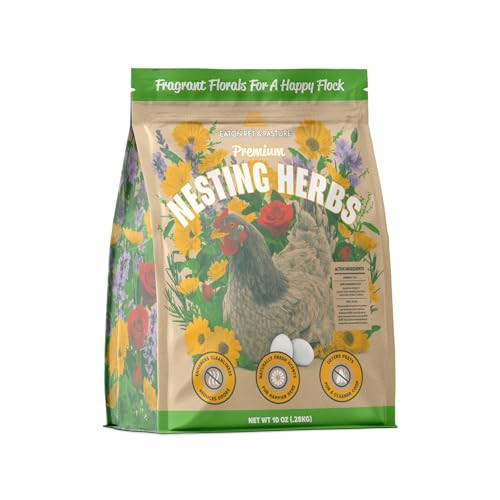 Eaton Pet and Pasture Premium Nesting Herbs, Aromatic Blend for Nesting Boxes & Chicken Coop, Natural Refresher & Pest Deterrent | Amazon (US)