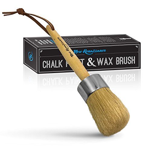 Professional Chalk Paint Wax Brush | Painting or Waxing | Annie Sloan Dark & Clear Soft Wax | Furnit | Amazon (US)