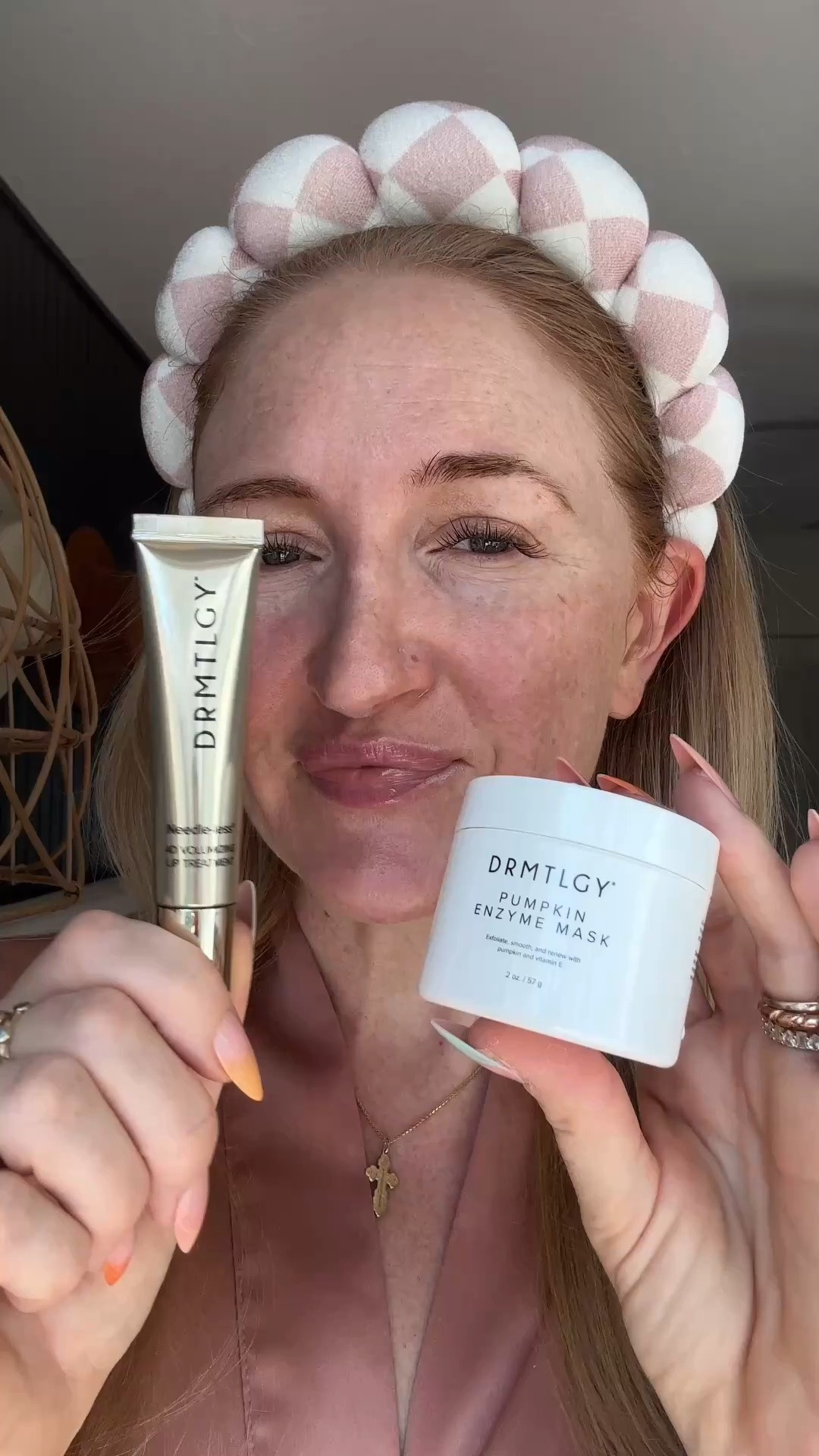 Pumpkin spice, but make it a facial! 🎃✨ Upgrading my routine for fall with these two holy grails from @drmtlgy. The Pumpkin Enzyme Mask smells amazing and leaves my skin so smooth, and their brand-new Needle-less 4D Volumizing Lip Treatment gives the juiciest, plumpest hydrated finish. Shop them both directly here! #LTKbeauty #FallSkincare #DRMTLGY #SkincareFavorites

pumpkin enzyme mask, drmtlgy skincare, fall skincare routine, needle-less lip treatment, plumping lip gloss, autumn skincare essentials, exfoliating face mask, glowing fall skin, lip volumizer, seasonal skincare favorites

#LTKgrwm #LTKBeauty #LTKOver40