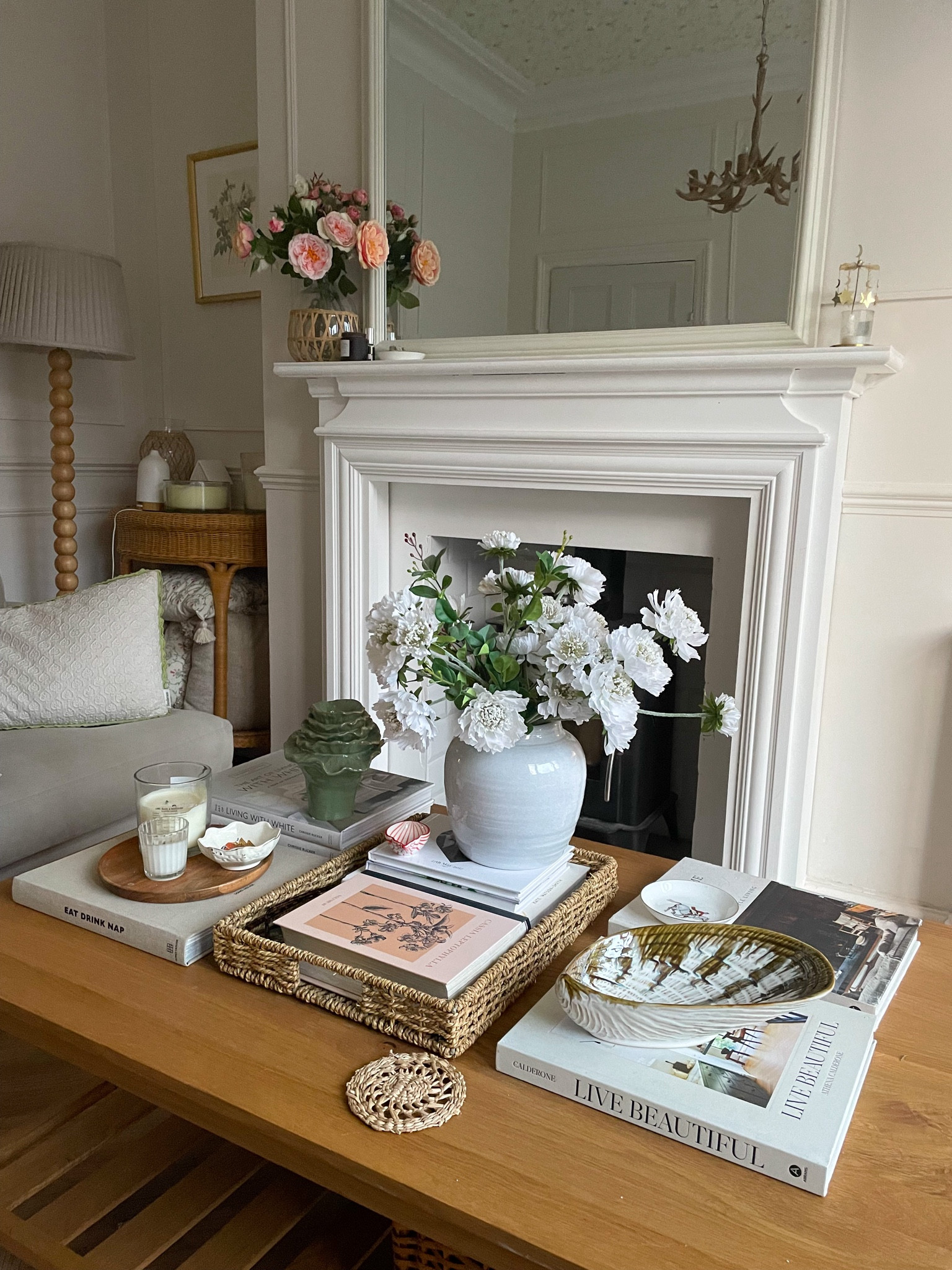 Coffee table styling 

#LTKstyletip #LTKhome #LTKSeasonal