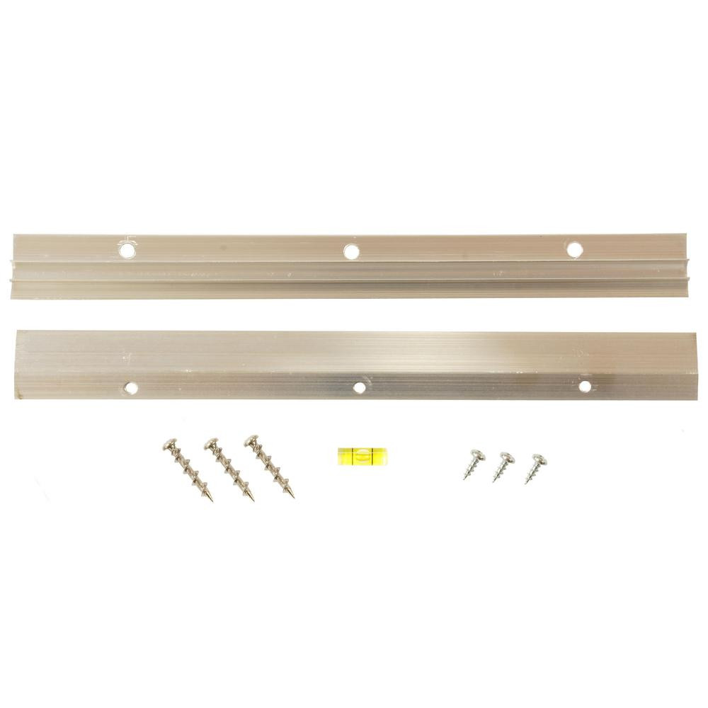 Picture and Mirror 30 in. French Cleat Hanging System 300 lbs. | The Home Depot