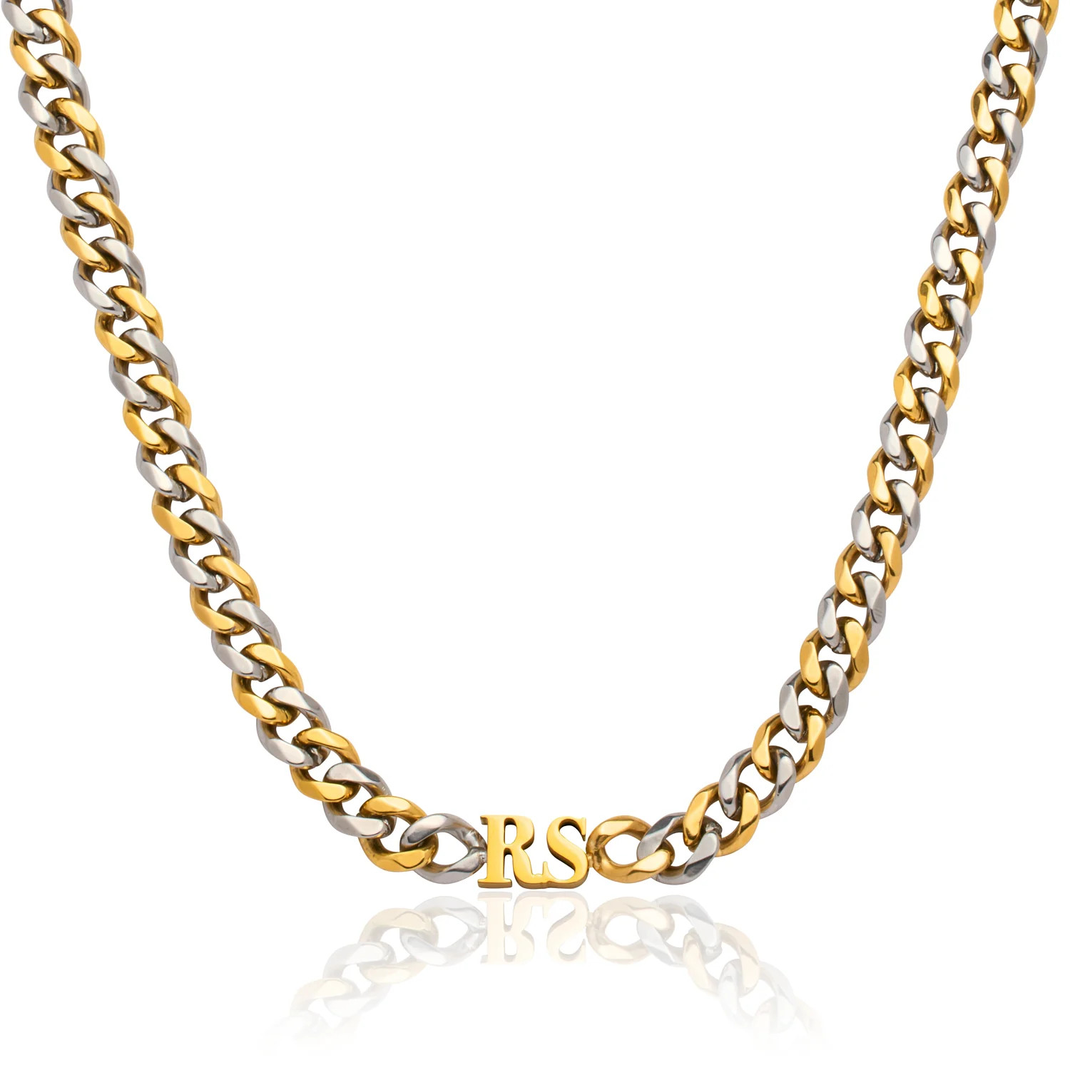 Initial Choker (Gold/Silver) | Abbott Lyon