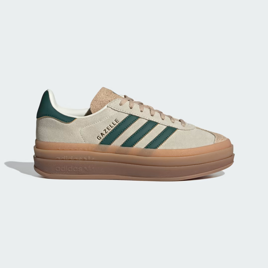 adidas Gazelle Bold Shoes Cream White M 7.5 / W 8.5 Womens | adidas (US)