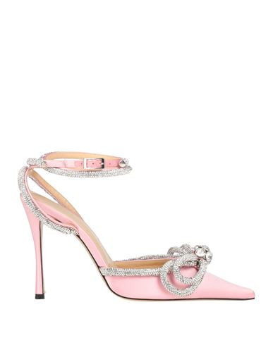 Mach & Mach Woman Pumps Pink Size 7 Textile fibers | YOOX (US)