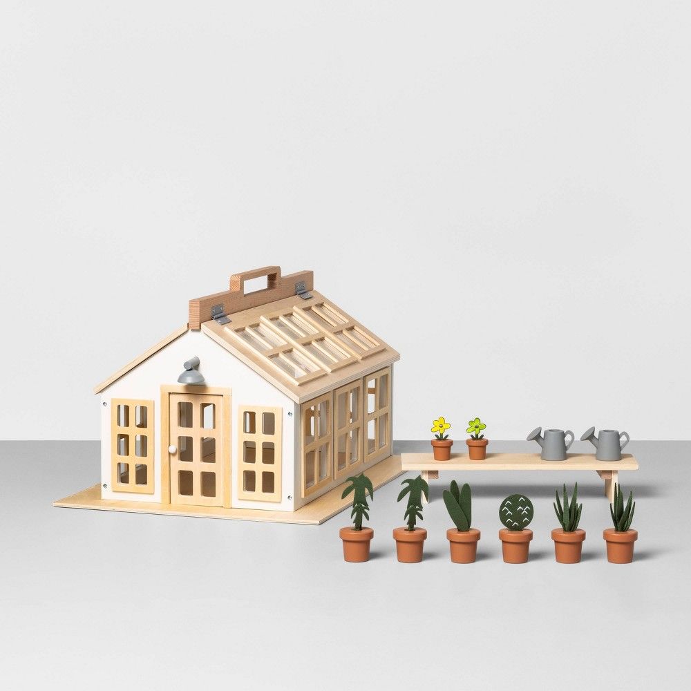 Wooden Toy Greenhouse - Hearth & Hand with Magnolia | Target