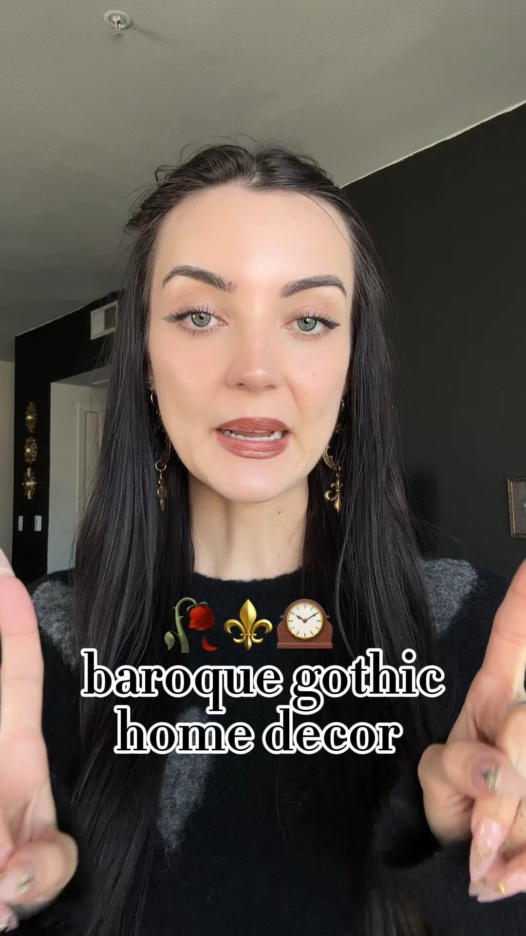 gothic home decor from michael's 🖤 

#LTKHome #LTKFindsUnder100