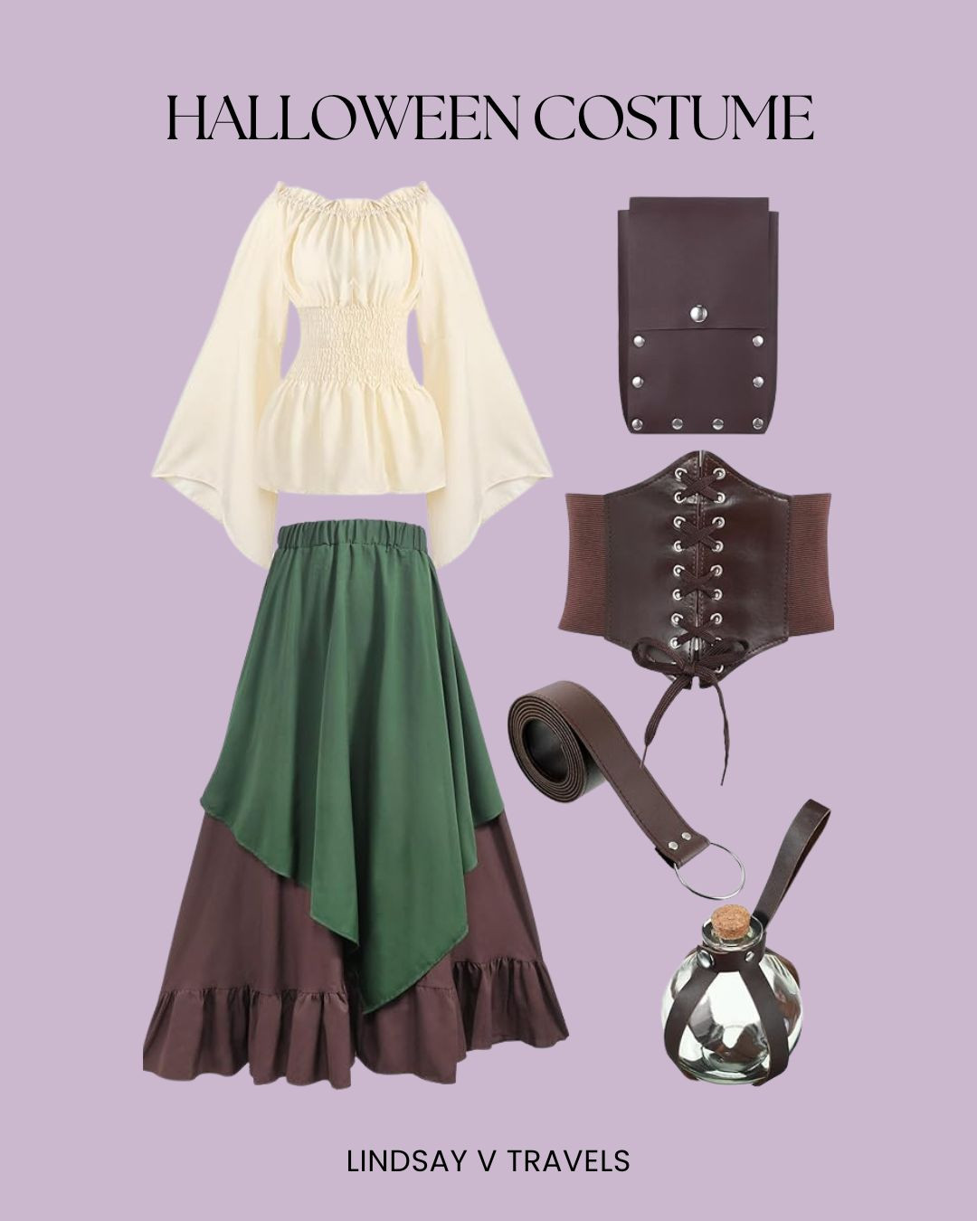 Green goddess vibes 💚 This Hillban Renaissance costume is dreamy for your next faire or themed event. 

#LTKSeasonal #LTKHalloween #LTKFallSale