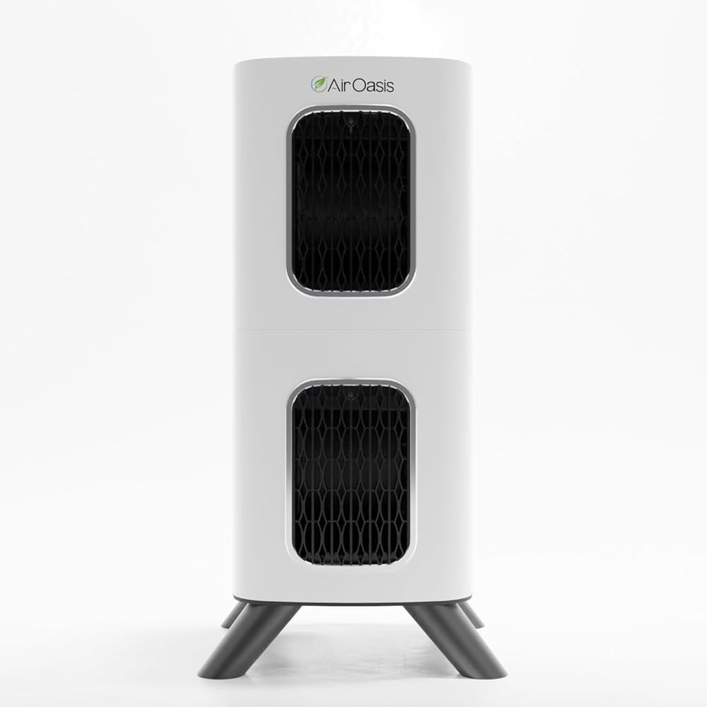 Air Oasis iAdaptAir 2.0 H13 HEPA Filter Air Purifier Reduces 99% of Viruses, Mold, Dust, Smoke, P... | Amazon (US)