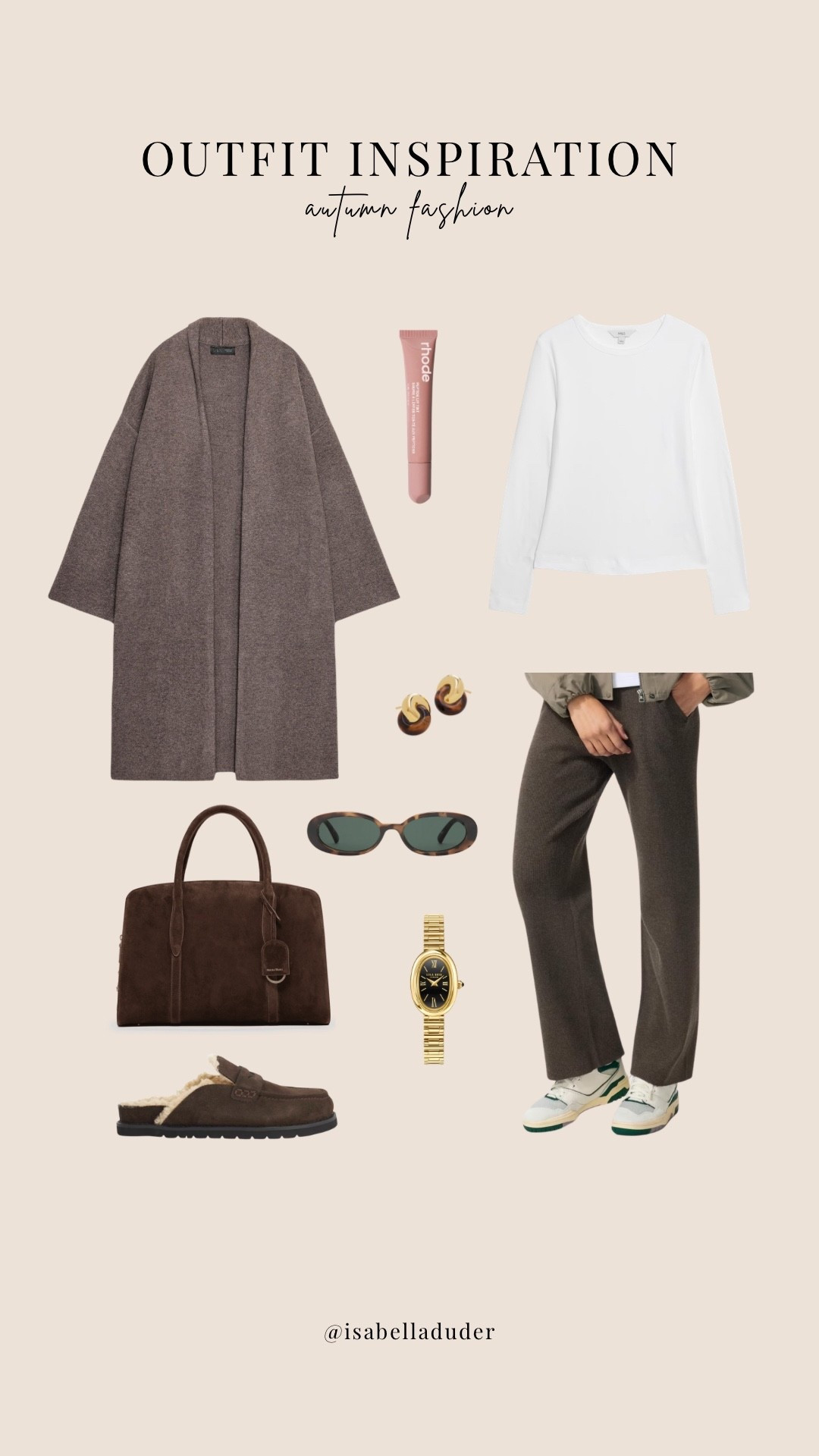 Brown & white cosy Sunday / travel outfit 

#LTKautumn #LTKuk #LTKstyletip