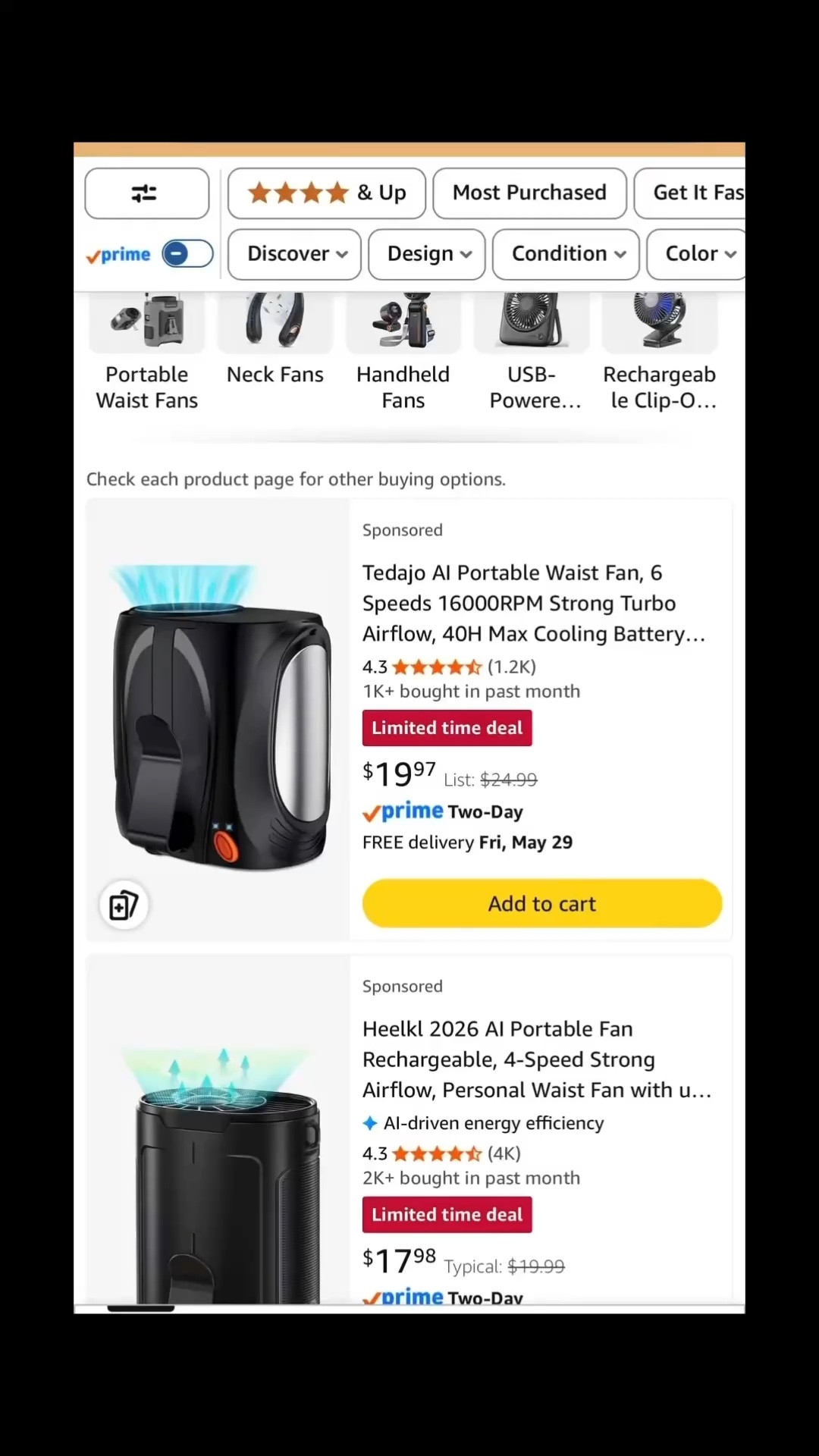 FATHERS DAY GIFT IDEAS
DAY 3
What guy isn’t hot and sweaty most of the time? Grab them a neck or waist fan to cool them off anywhere on the go! So may options to choose from!!

#LTKActive #LTKMens #LTKSeasonal