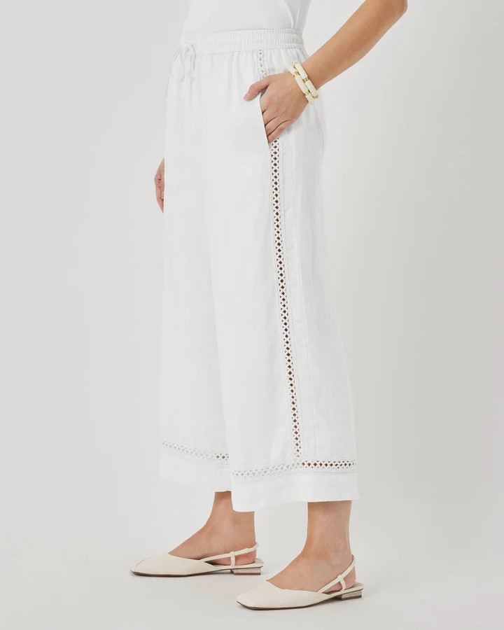 Stella Linen Trim Pant | Splendid