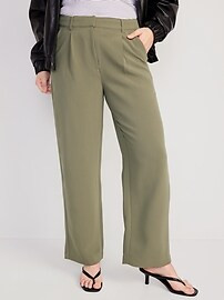 Extra High-Waisted Taylor Wide-Leg Trouser Pants | Old Navy (US)