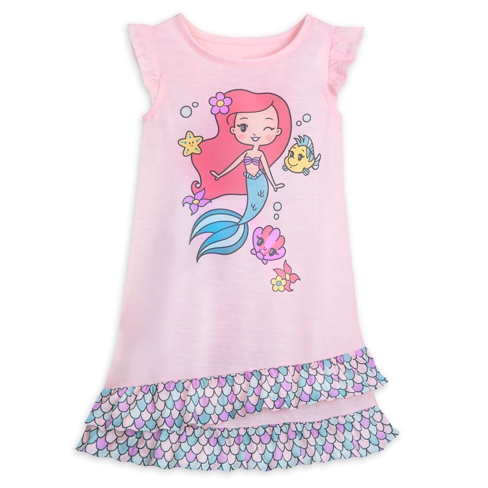 Ariel and Flounder Nightshirt for Girls – The Little Mermaid | Disney Store