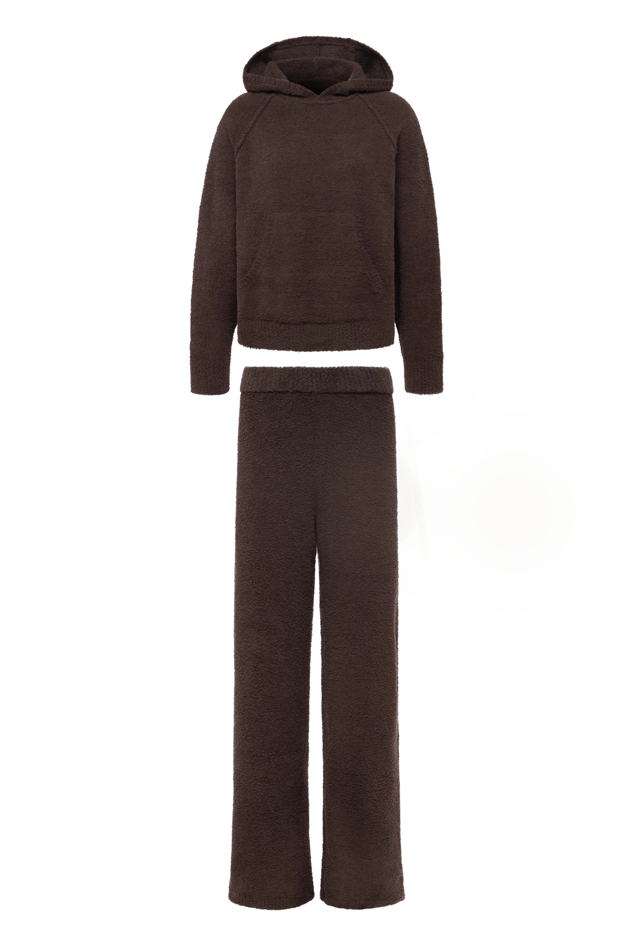 Teddy Sweater Set | Espresso | nuuds