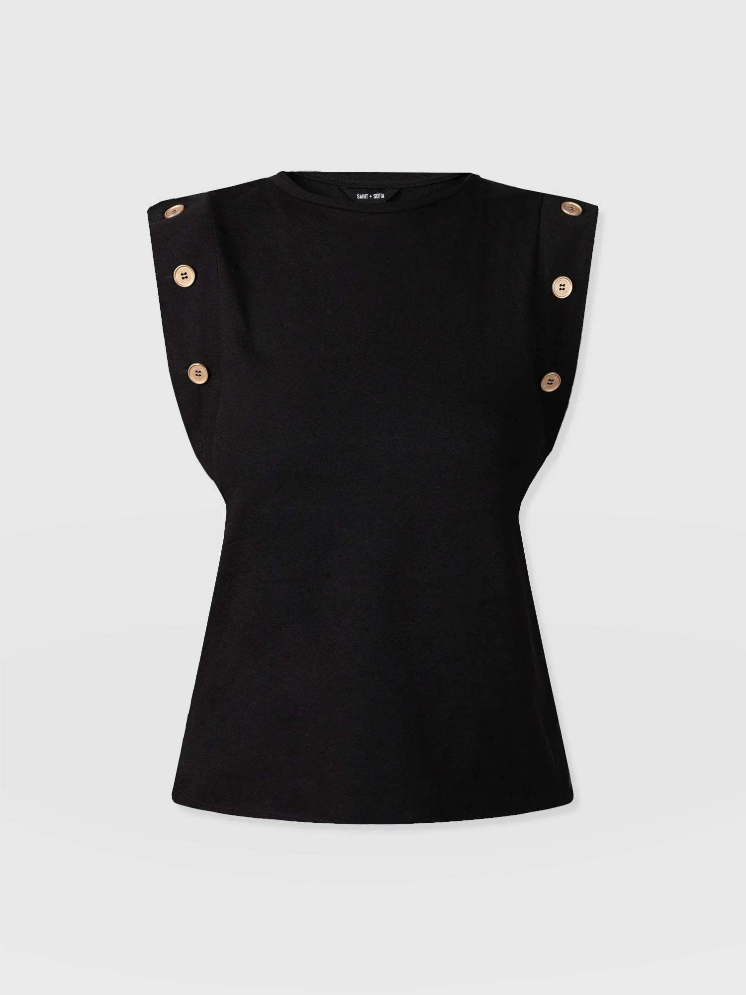 Rowan Tee - Navy Stripe | Saint + Sofia