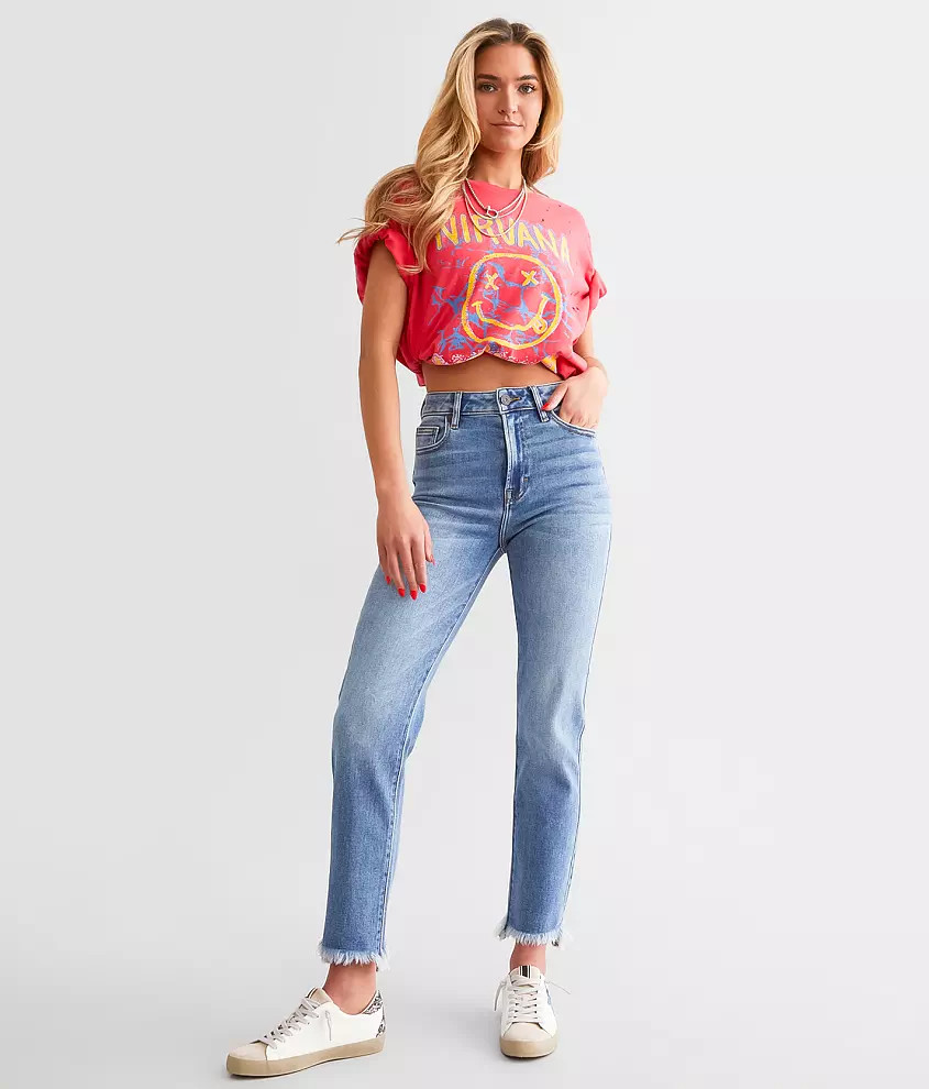 Tracey Cropped Straight Jean | Buckle