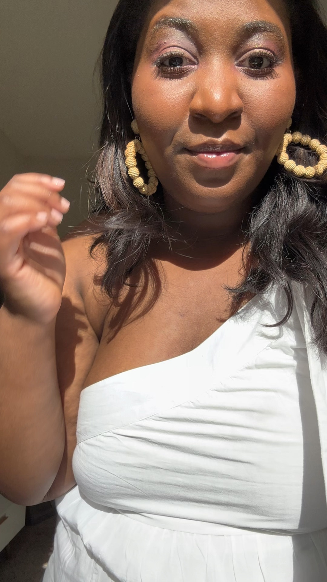 Happy lil white dress from madison matthews,wearing an XL! 

#LTKcurves #LTKSeasonal #LTKFind