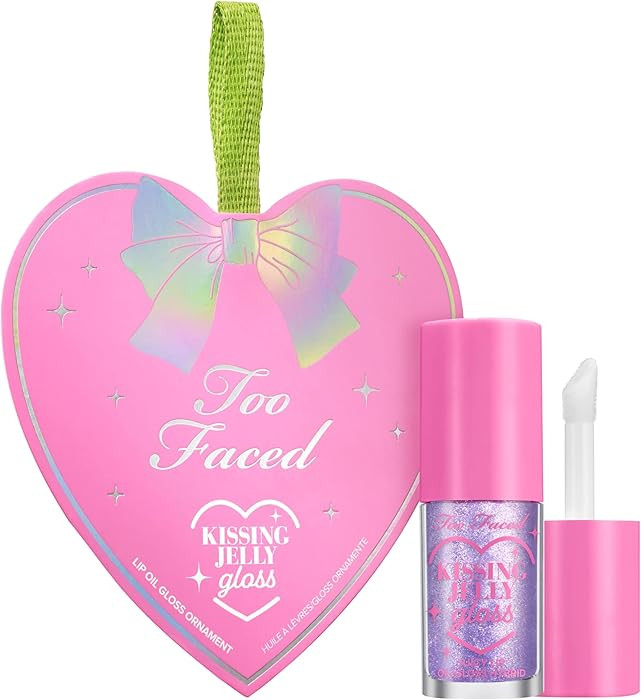 Too Faced Kissing Jelly Lip Oil Gloss | Hydrating Lip Oil + Gloss Hybrid for Instant Moisture and... | Amazon (US)