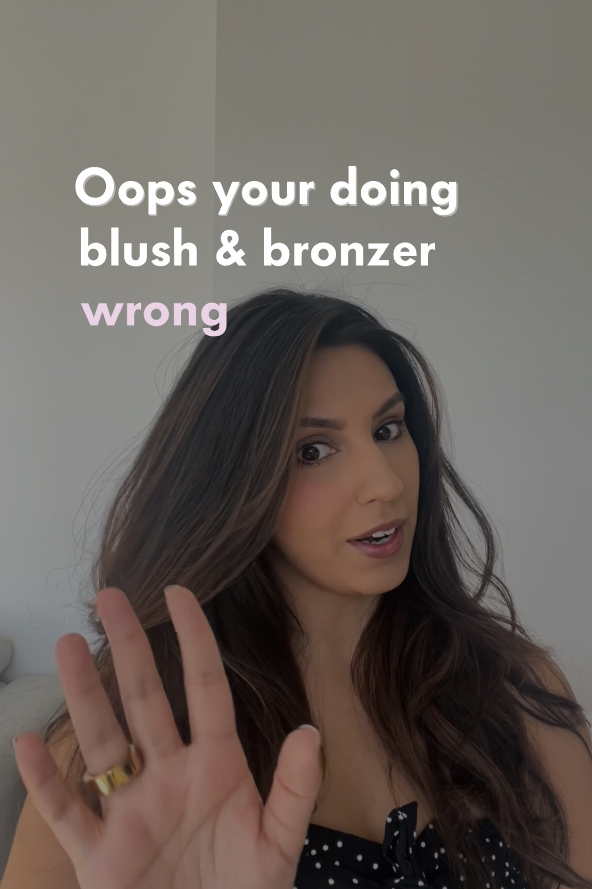  #AD Okay sure, the way you’re doing your makeup *might* be aging you – but turns out you don’t need an expensive product, just a different technique! Love the Cheek Kiss line from @milanicosmetics at @target! #GRWMilani #milanicosmetics #blushlayering #Target #TargetPartner
