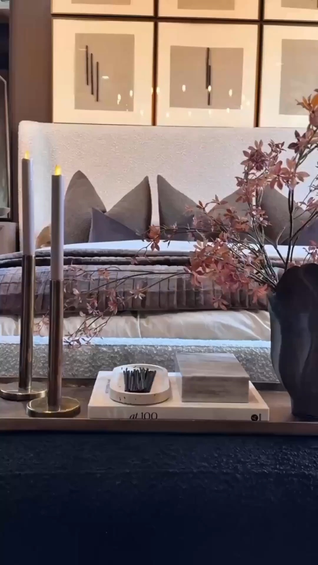 Sleek candlesticks, a chic marble box, modern black matches, cozy fall stems, and a rich throw blanket. All styled on a gorgeous tray that feels so Restoration Hardware… without the RH price tag. 🕯️✨ 

#amazonhomefinds #rhinspired #amazondecor #fallhomedecor #traydecor #coffeetablestyling #amazonstyle #modernhomedecor #budgetfriendlydecor #amazonhome #decoronabudget #homevibes #interiordesign

#LTKHome