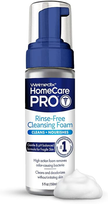 Welmedix No Rinse Cleansing Foam - Rinse Free & Waterless Body Wash | Amazon (US)