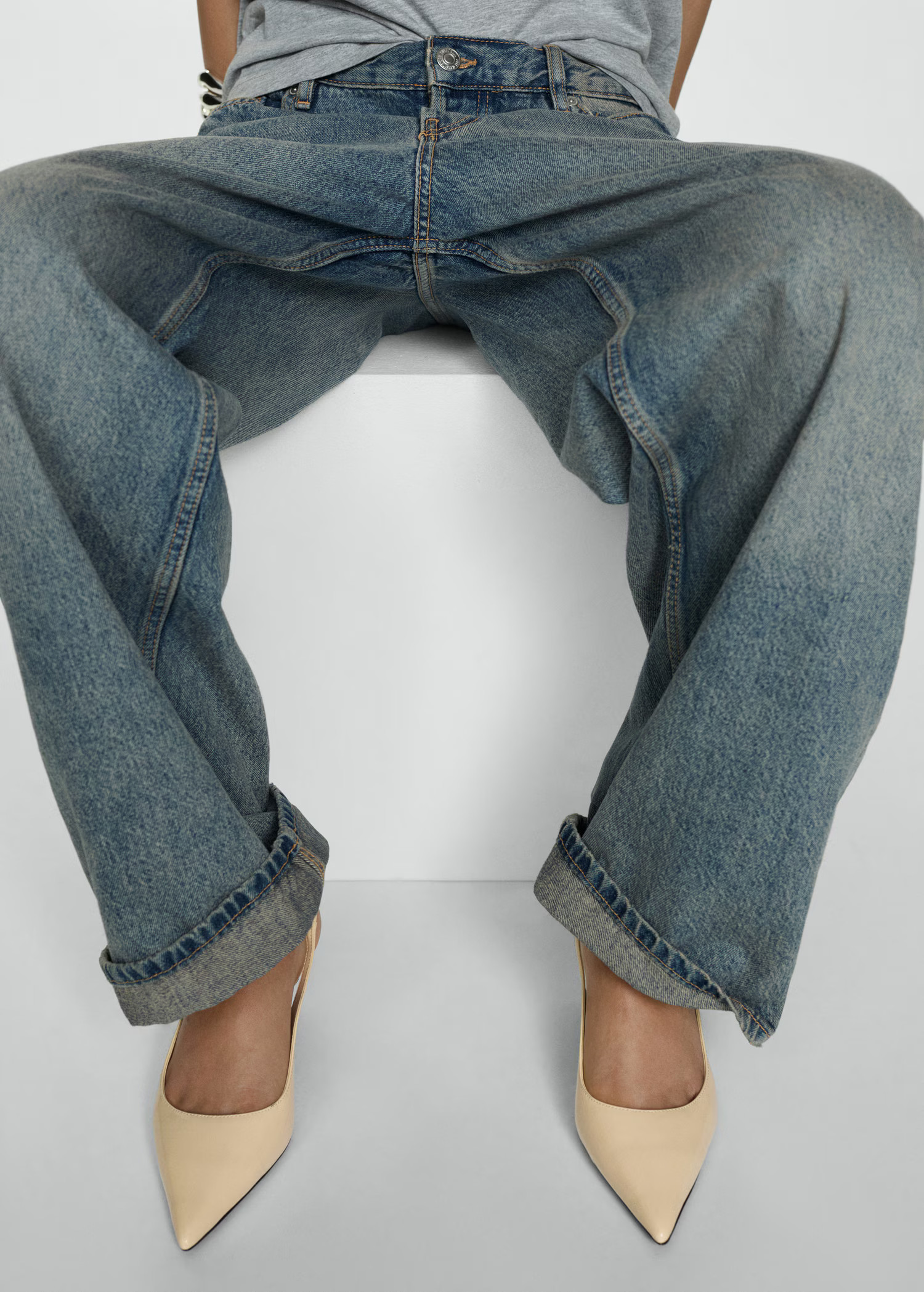 Sling back heel shoes | MANGO (UK)