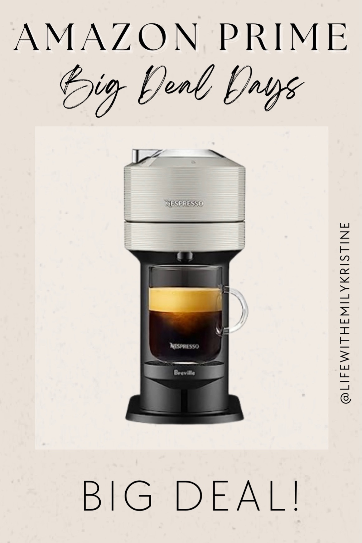 30% OFF - NESPRESSO VERTUO ✨

#LTKxPrime #LTKsalealert