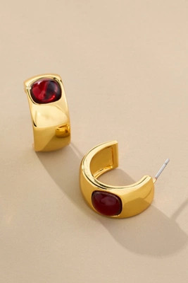 Frasier Sterling It Girl Hoop Earrings | Anthropologie (US)