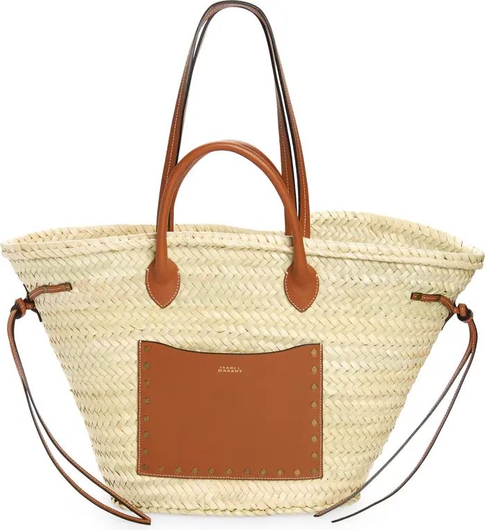 Isabel Marant Cadix Woven Straw Tote | Nordstrom | Nordstrom