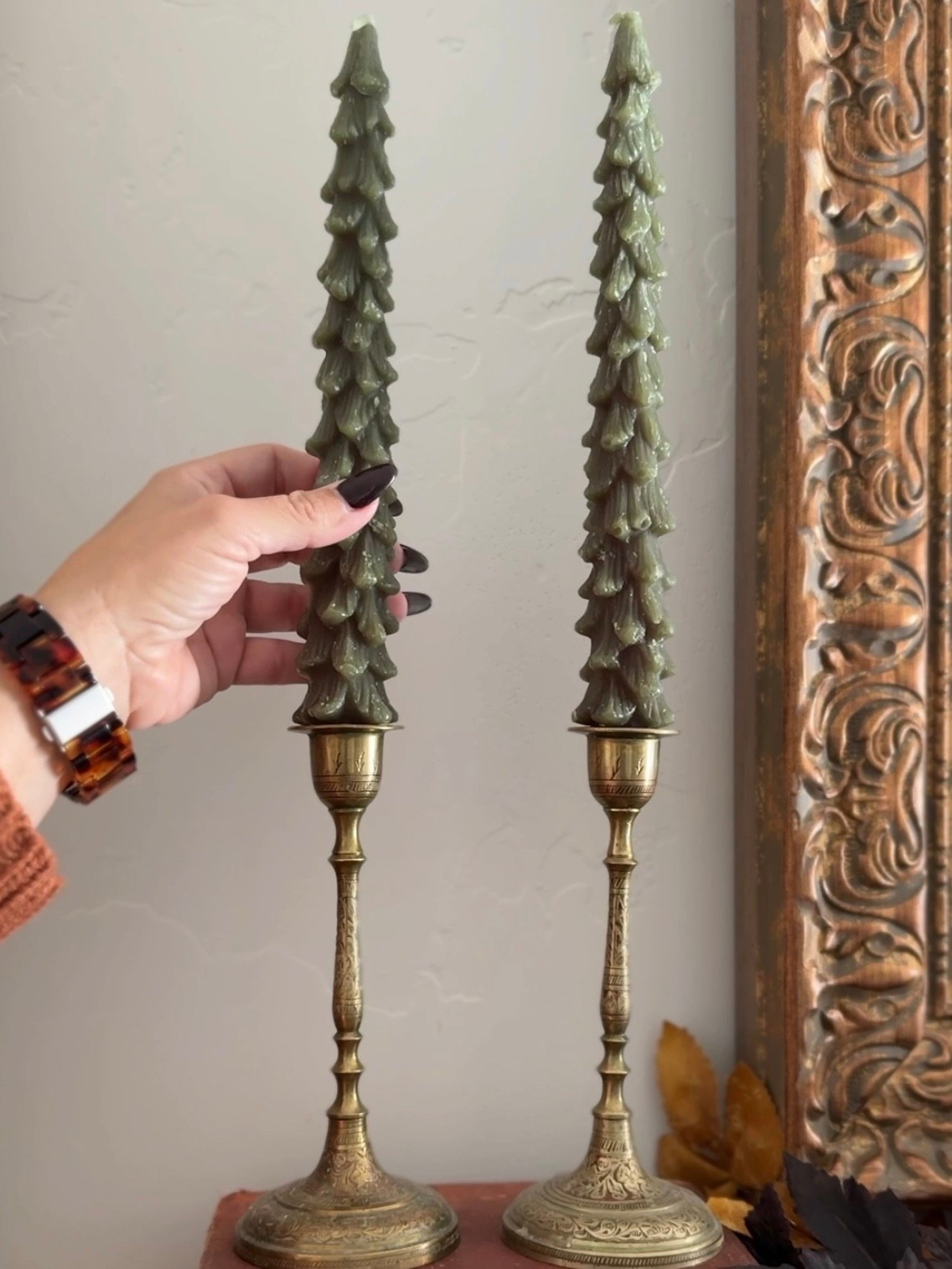 Viral Christmas tree taper candle, Amazon Christmas, holiday home decorr#LTKVideo 

#LTKHome #LTKCyberWeek #LTKHoliday