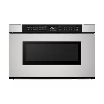 Sharp 23.625-in 1.2-cu ft 950 -Watt Microwave Drawer ( Stainless Steel ) | Lowe's