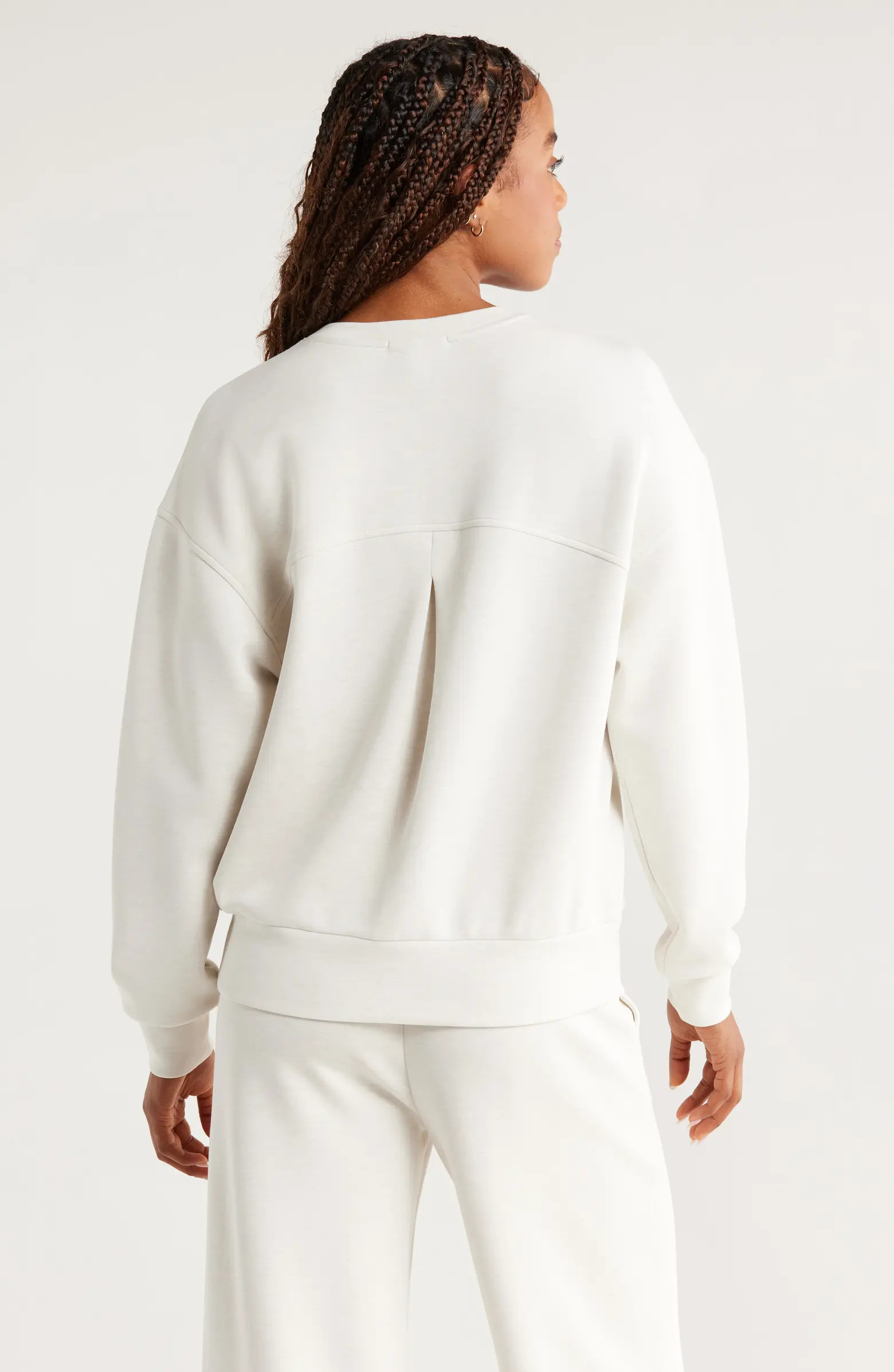 Ultrasoft Boxy Crew Sweatshirt | Nordstrom