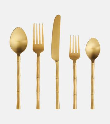 Bamboo 5-piece cutlery set | Mytheresa (UK)